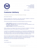 Temporary Suspension of New Bookings to Kiunga