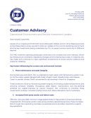 Operational Environment and Service Investment Update